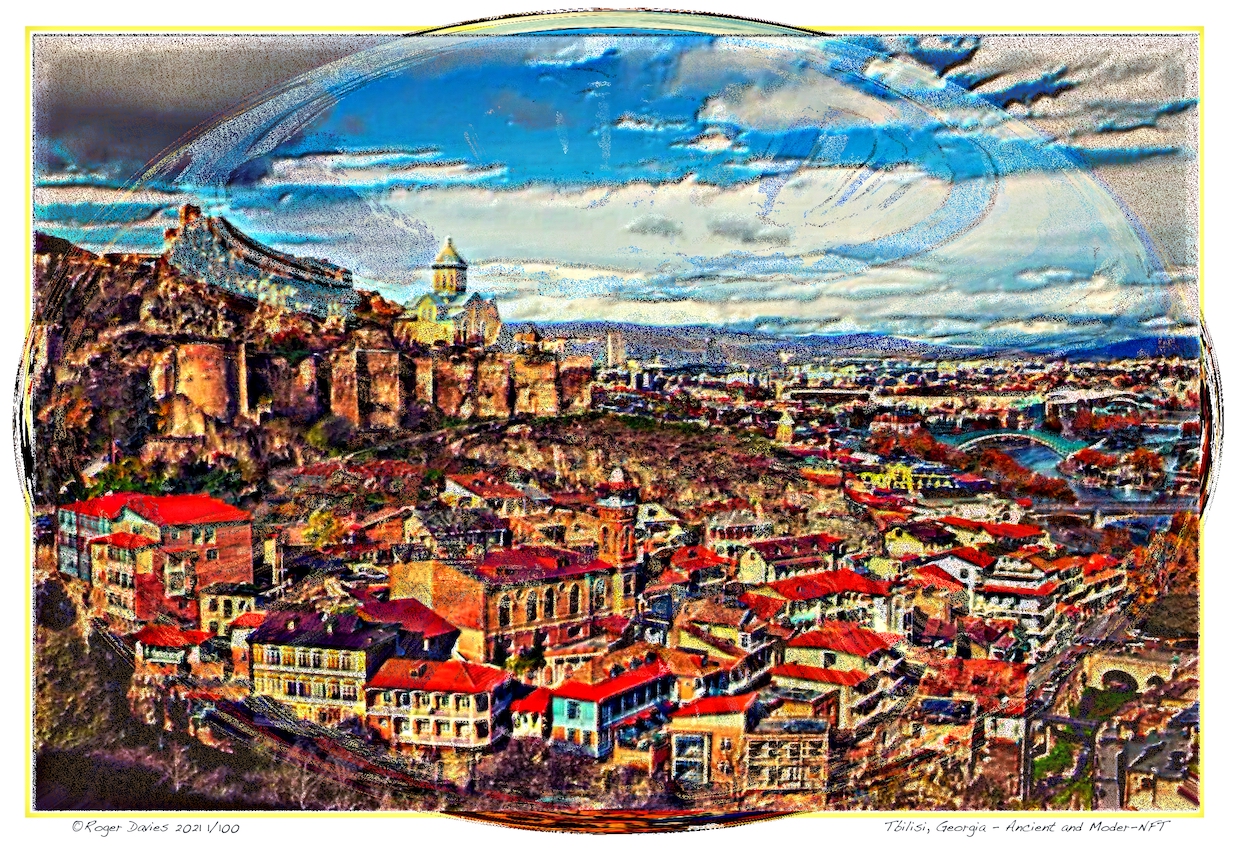 Tbilisi Georgia - Ancient and Moder-NFT