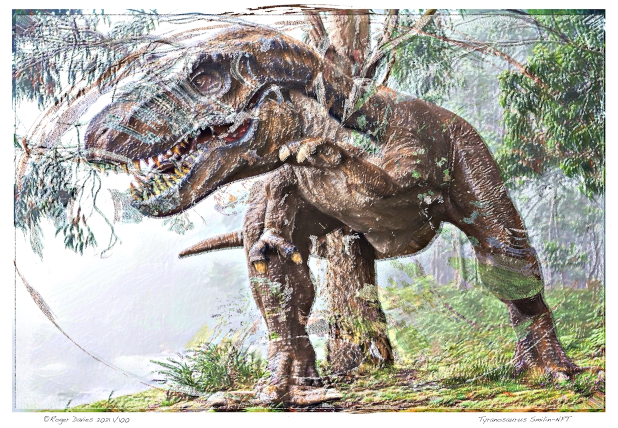 Tyranosaurus Smilin-NFT